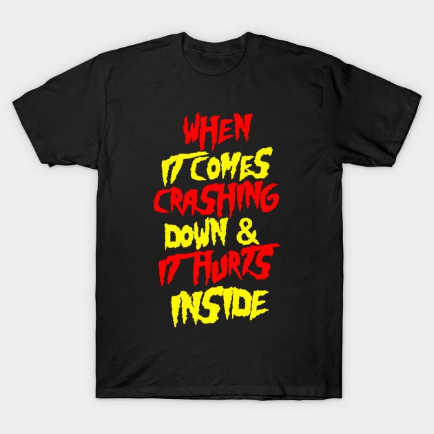 Real American Lyrics T-Shirt by The80sCinemasShop